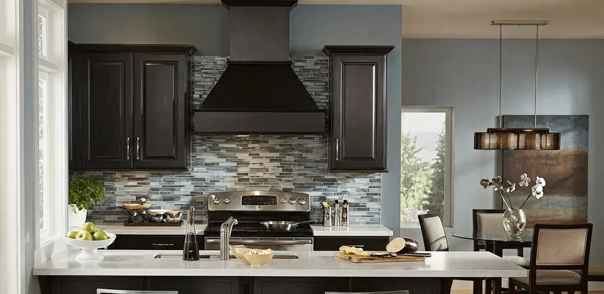 Kitchen cabinet painting and refinishing in a modern kitchen in Yonkers, NY